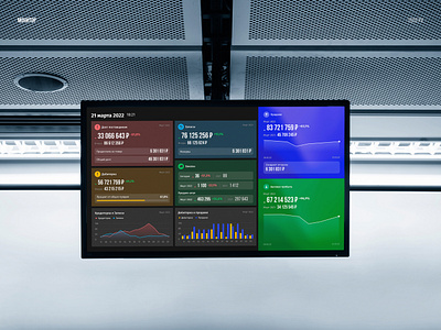 Autolong monitor dark dashboard design finance interface monitor ui uxui