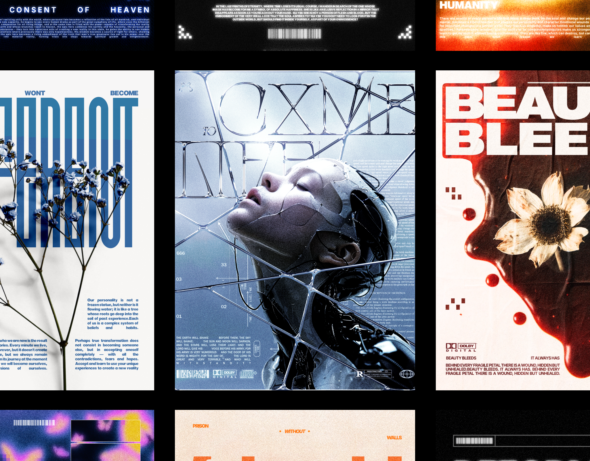 EXISTENCE | Poster Collection banner banner design branding design graphic design illustrator logo photoshop poster poster design thumbnail typography афиша дизайн афиши дизайн постер постер