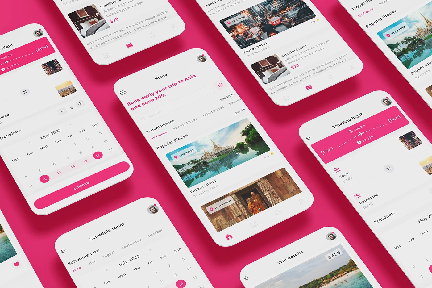 Example of Modern E Commerce Shopping App Design