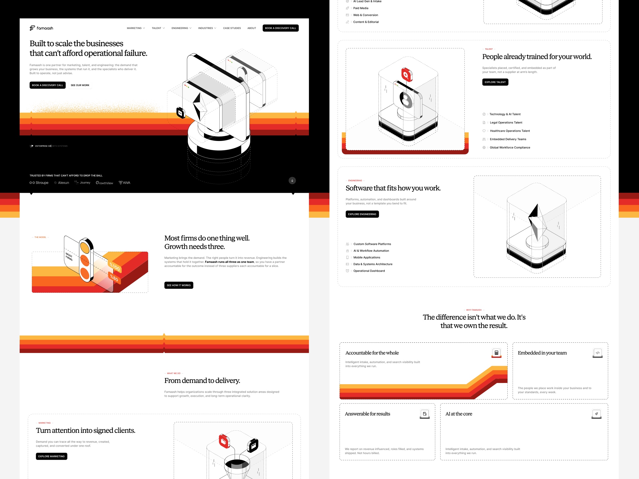 Landingpage Design ai ai tool creative illustration landingpage uidesign uxdesign webdesign