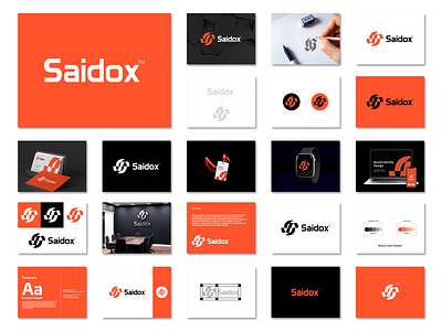 Saidox logo branding brand design brand identity branding branding identity business logo creative logo design graphic design identity letter logo lettermark logo logo design logo gram logo idea logos monogram s logo symbol wordmark