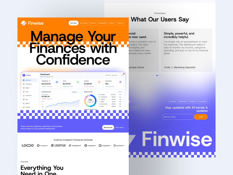 Saas Landing Page Design app design clean dashboard design dashboard ui design design website graphic design minimal saas saas landing page saas lanf ui ui designer ui ux design web design website