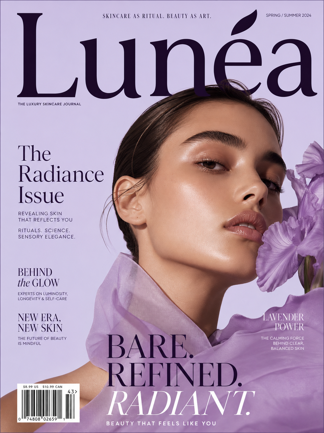 Lunea Fashion Skincare Logo and Brand Identity Design. beautylogo brand identity branding cosmeticlogo fashion branding fashionlogo graphic design logo logo design lunea minimal branding minimal logo munna munpixel skincare branding skincare identity skincarelogo visual identity