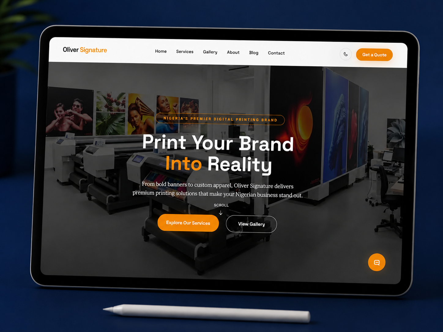 MerchFlow | Print-on-Demand Website Concept homepage landing page ui ui ux ux web design website design
