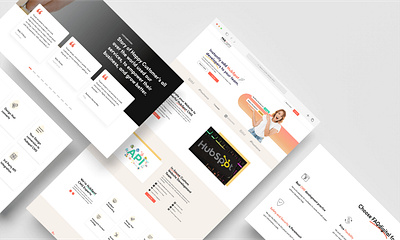 FAQdigital - Website Design branding design hubspot icons ui uiux website design