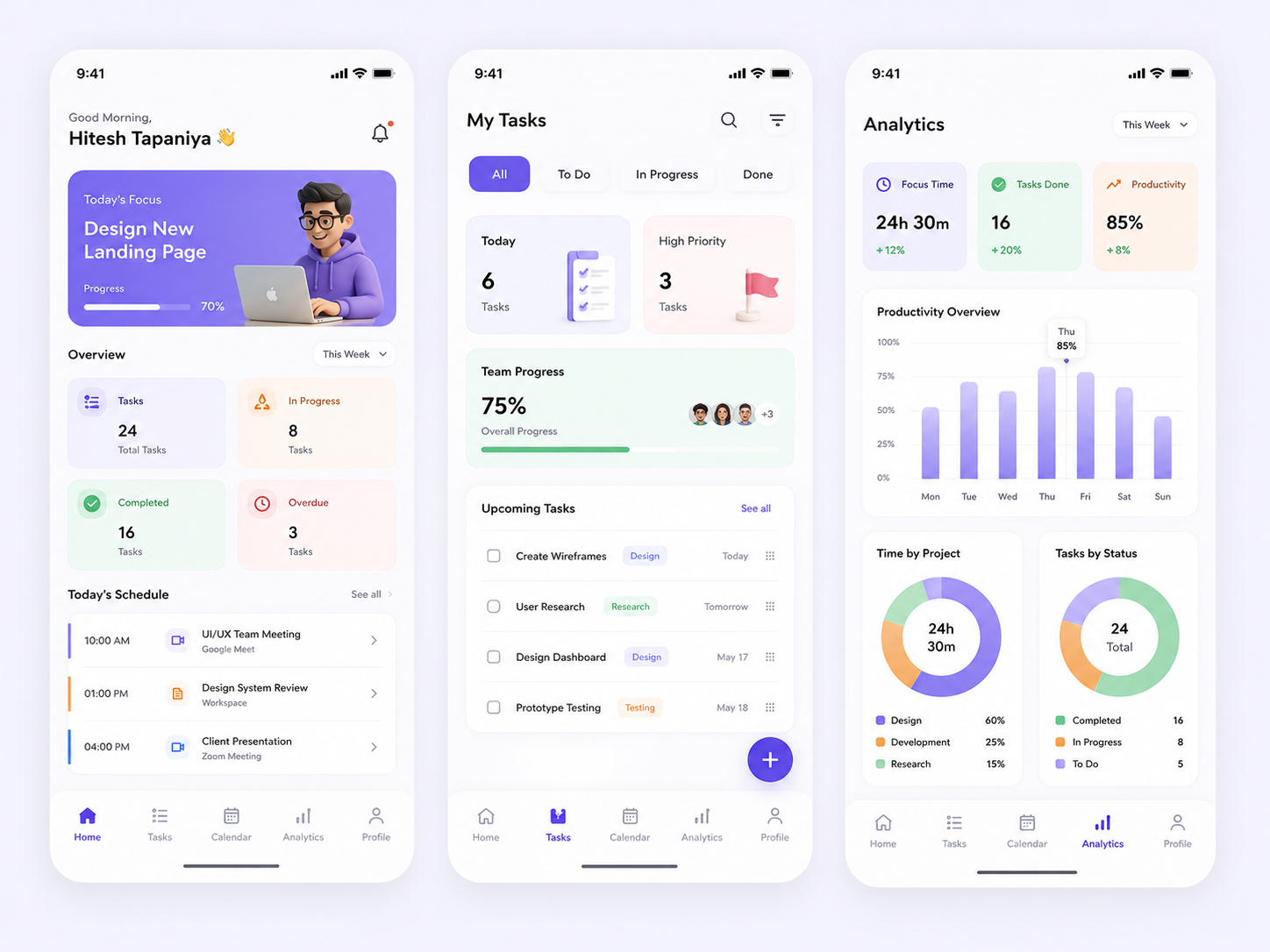Bento Grid Productivity Dashboard Mobile App UI/UX Design appdesign bento bentogrid cardsui dashboard dashboardui dribbble figma interactiondesign minimalui mobileapp mobileui productdesign productivity saas ui uidesign uiux ux uxdesign