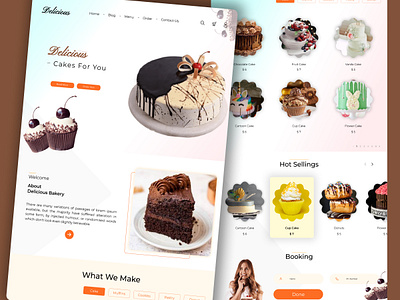 🎂 Are you looking to Visible your CAKE shop Digitally? android app application backed cake shop design dish fliyer food ios kotlin mobile native online shop react native rect.js sweets ui ux website