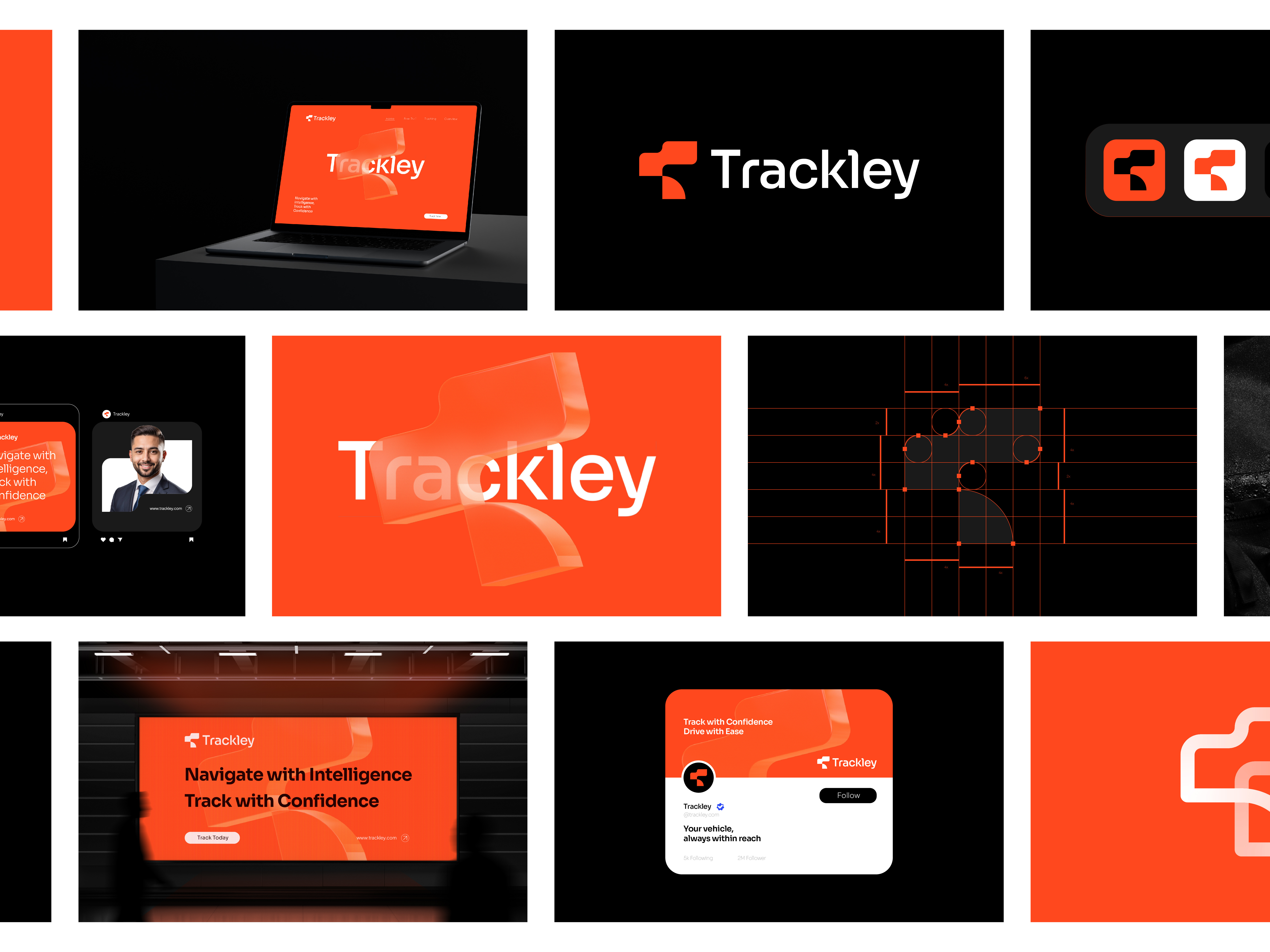 Trackley- logo design brand identity branding graphic design logo logo design tracking logo visual design