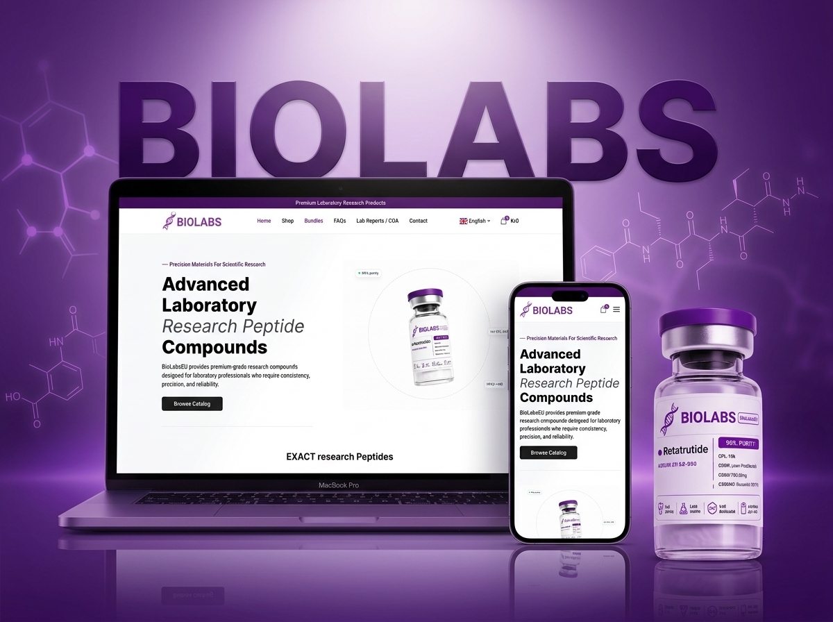 Multilingual Peptide Ecommerce for Nordic Labs peptide peptide research store peptide store peptide website peptide website development research peptide