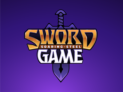 Sword Game logo design game illustration logo sword