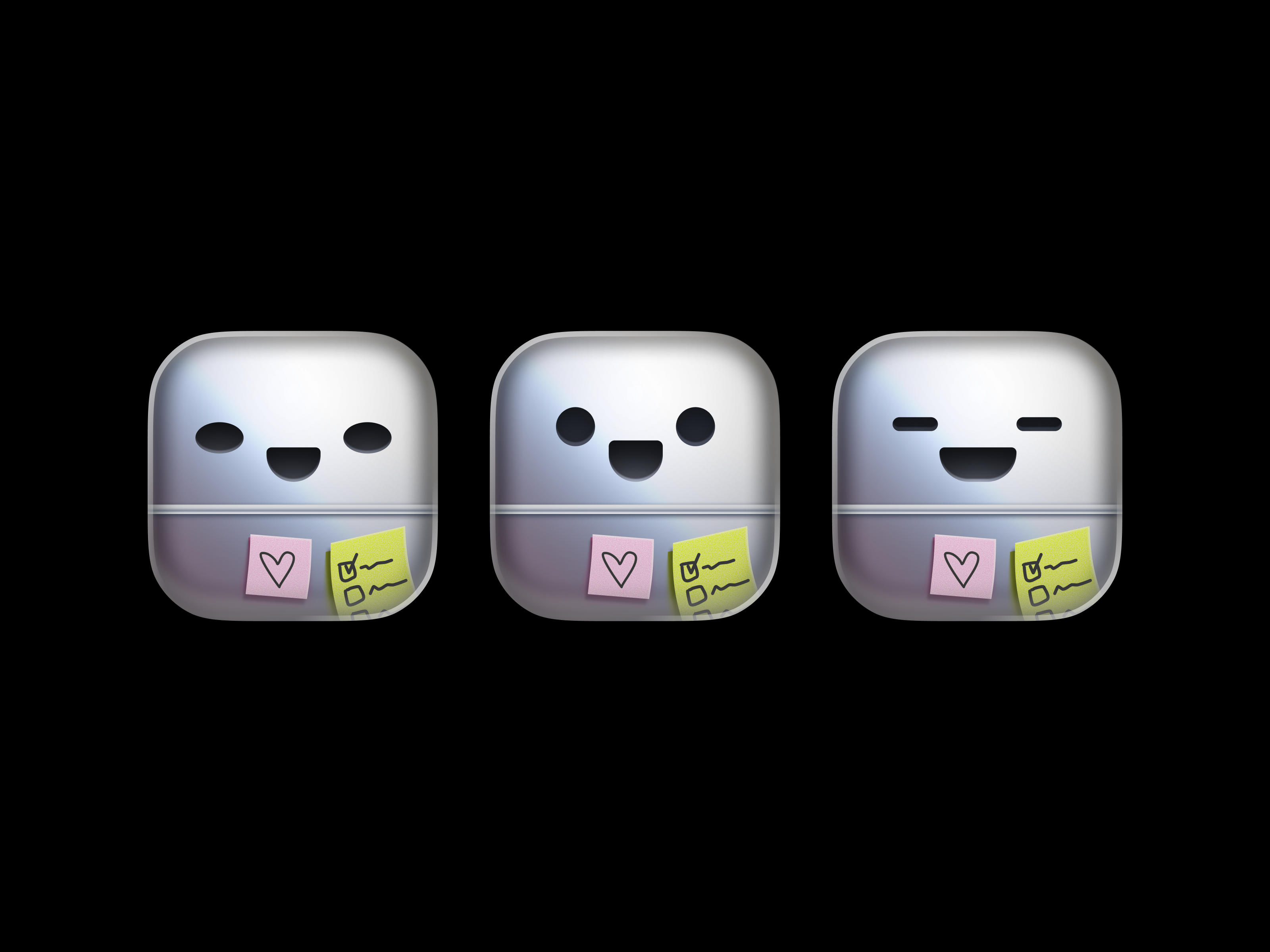 Frig Shopping List App Icon ai ai app icon app icon app icon design branding character cook design fridge illustration kitchen mascot meal routine saas shopping list tech ui