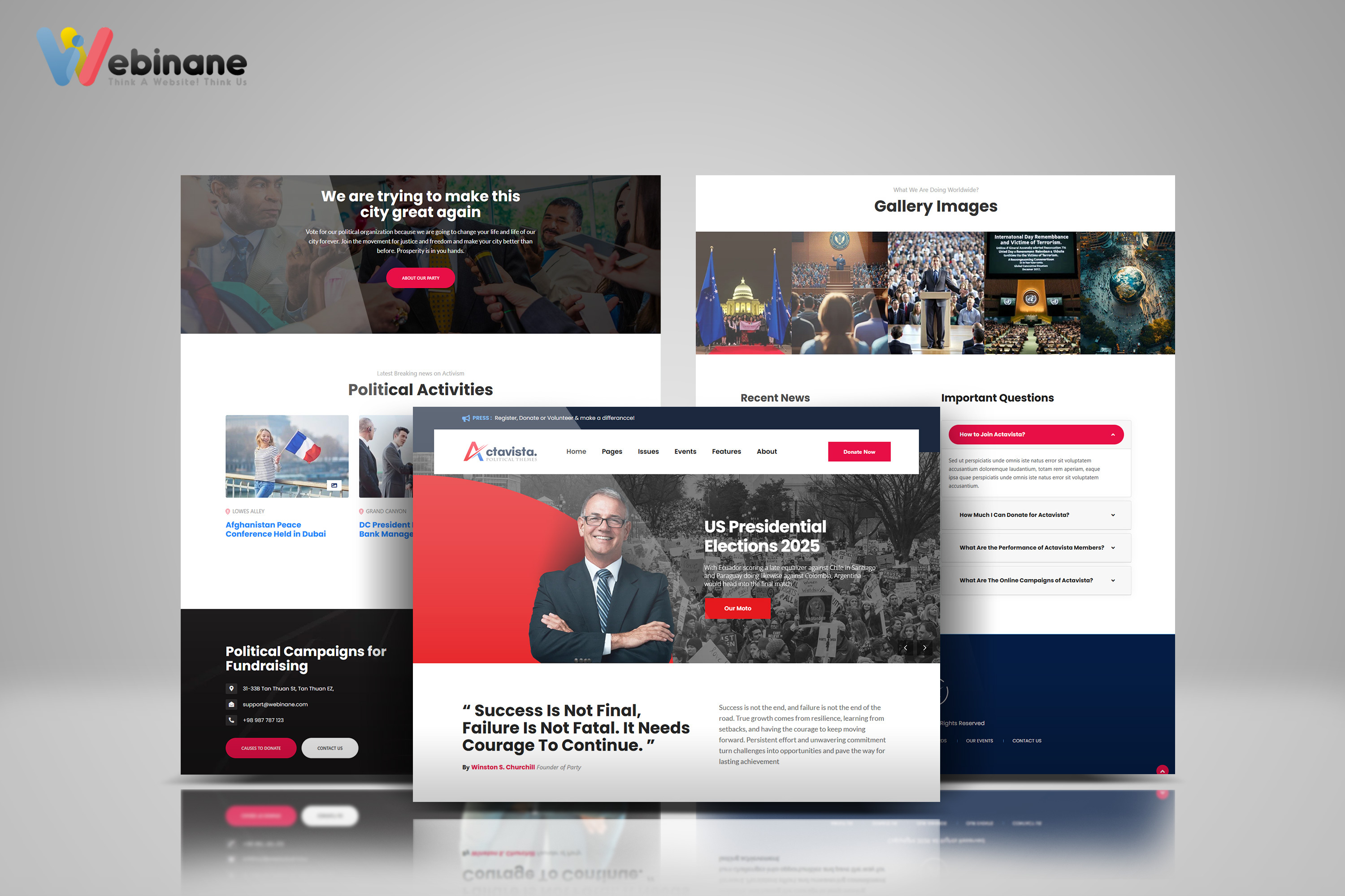 Actavista – Political Campaign WordPress Theme UI/UX Design adobe photoshop best political website template bharwa bussiness campaign consulting election gorvenment graphic design law leadership political campaign political candidate political leader political party politician template ui wordpress wordpress best political theme