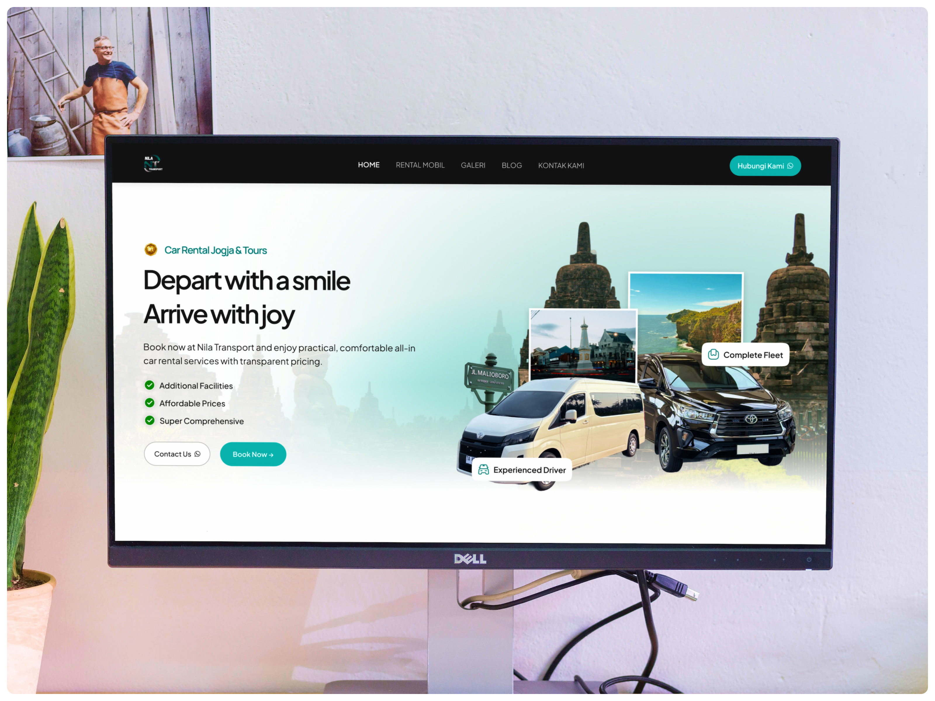 Car Rental - NilaTransport booking car car rental jogja rental startup travel ui ui design ux ux design vehicle web design web ui