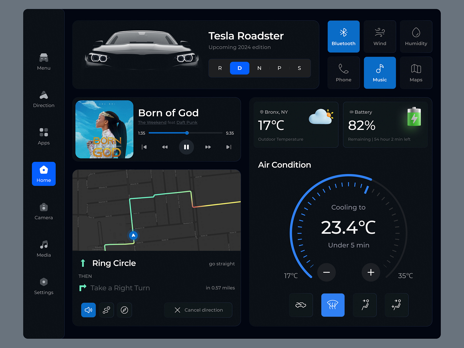 Car Dashboard UI (SaaS) by Ofspace SaaS for Ofspace on Dribbble