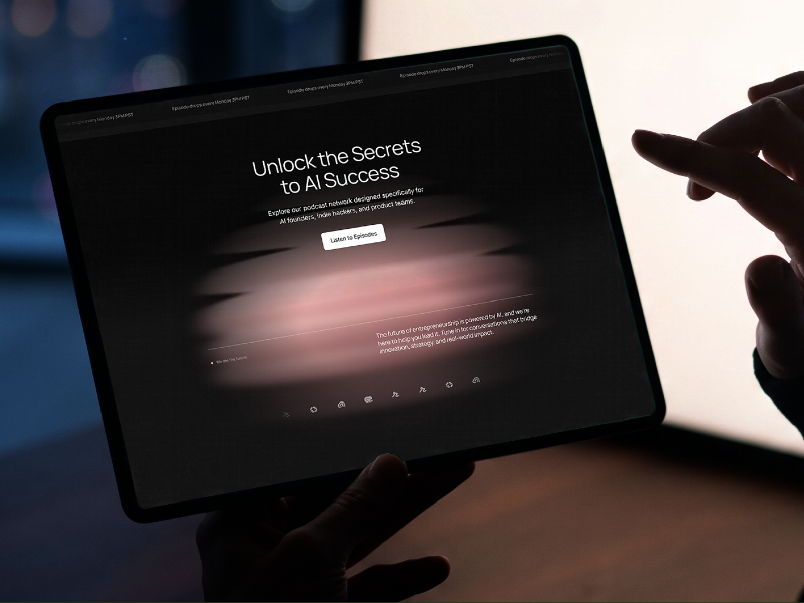 NeuroPod – Dark Mode AI Podcast SaaS Landing Page ai saas ai website design dark mode landing page dark ui faq design figma design gradient ui hero section homepage design landing page design podcast website pricing page product design saas landing page saas website design startup website subscription ui testimonial section ui ux design web design