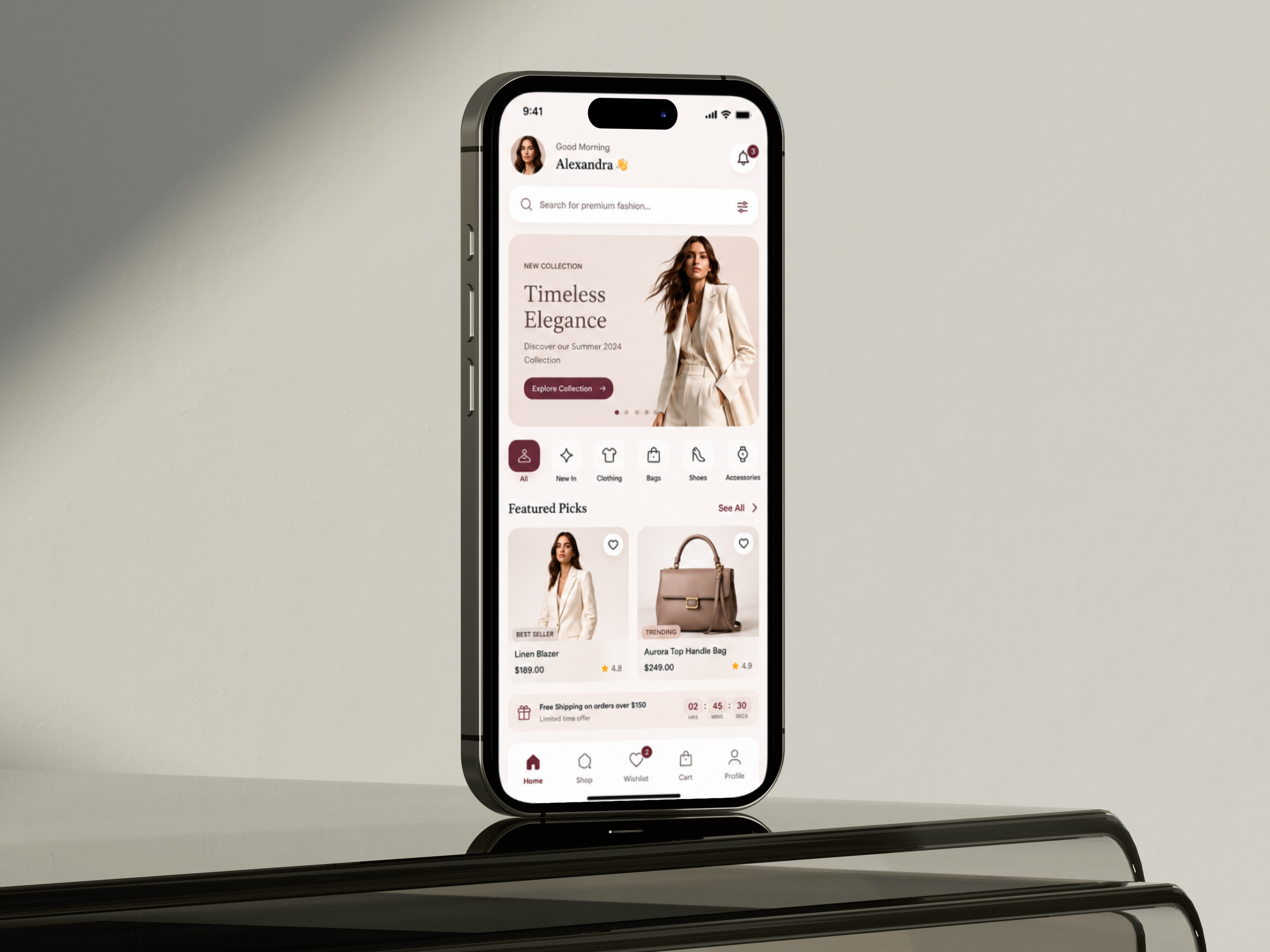 Luxury Fashion Shopping App UI e commerce ecommerce app fashion ios app luxury fashion mobile app mobile app design online shopping product design product page shopify shopify store shopping app shopping app design shopping experience sojib kazi ui design ui ux