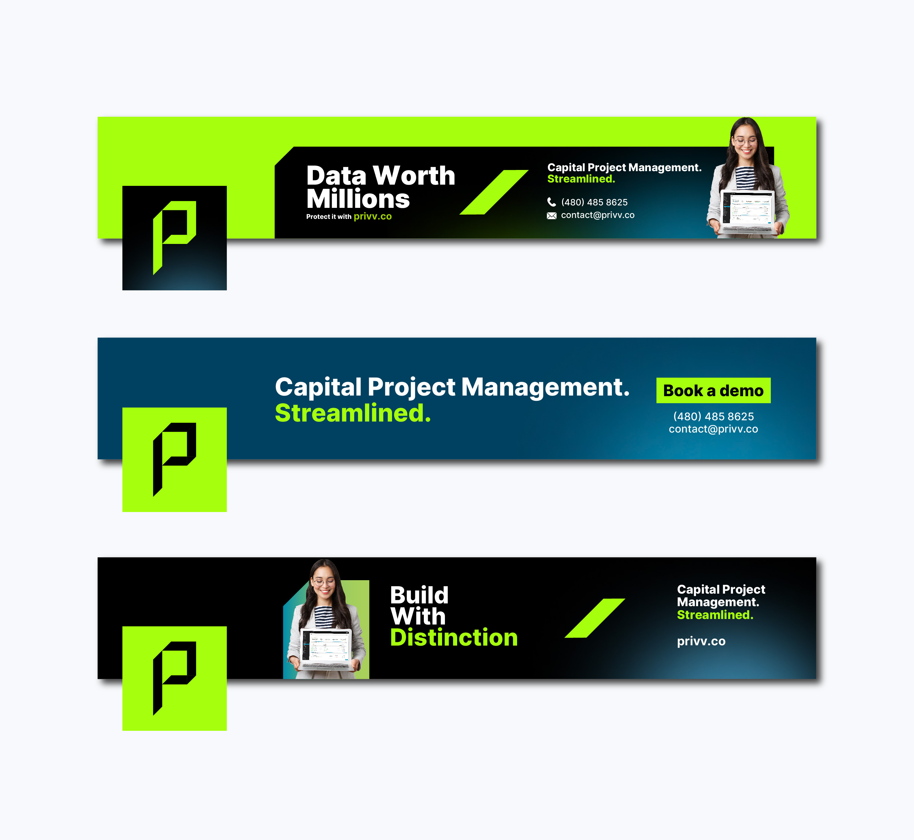 LinkedIn Banner Image branding graphic design logo