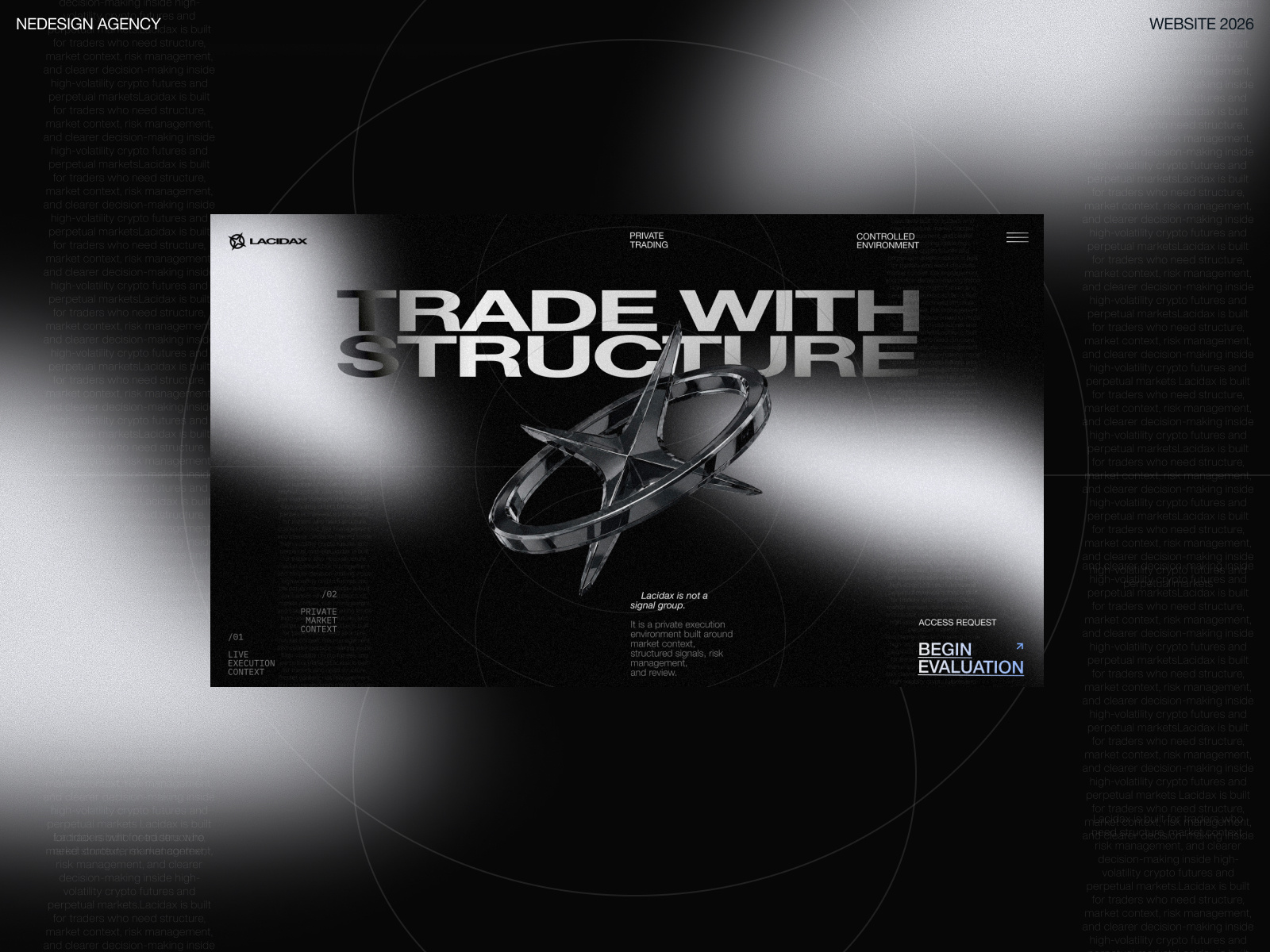 Lacidax — Crypto Trading Platform Website