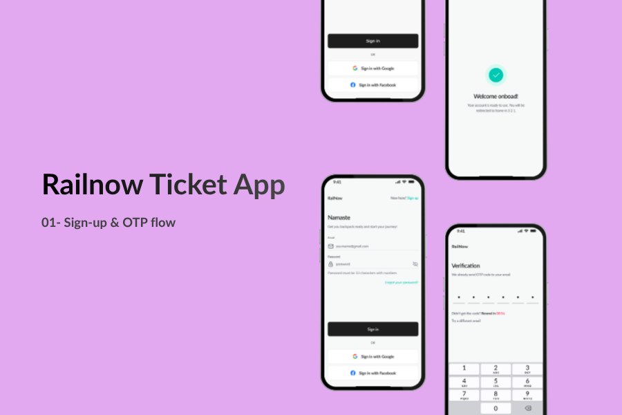 01 - Railnow - Ticket App