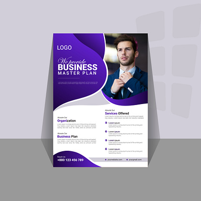 Business Flyer Template branding brund identy businessflyer design graphic design illustration logo logo design logodesign vector