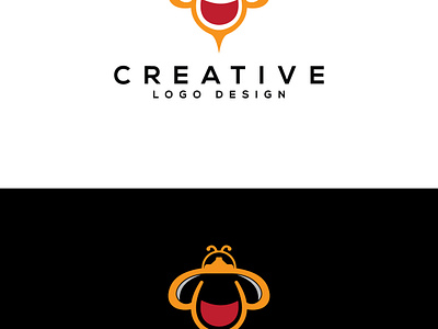 wine importer and Square Bee is a logo that uses a square base a been branding graphic design logo motion graphics