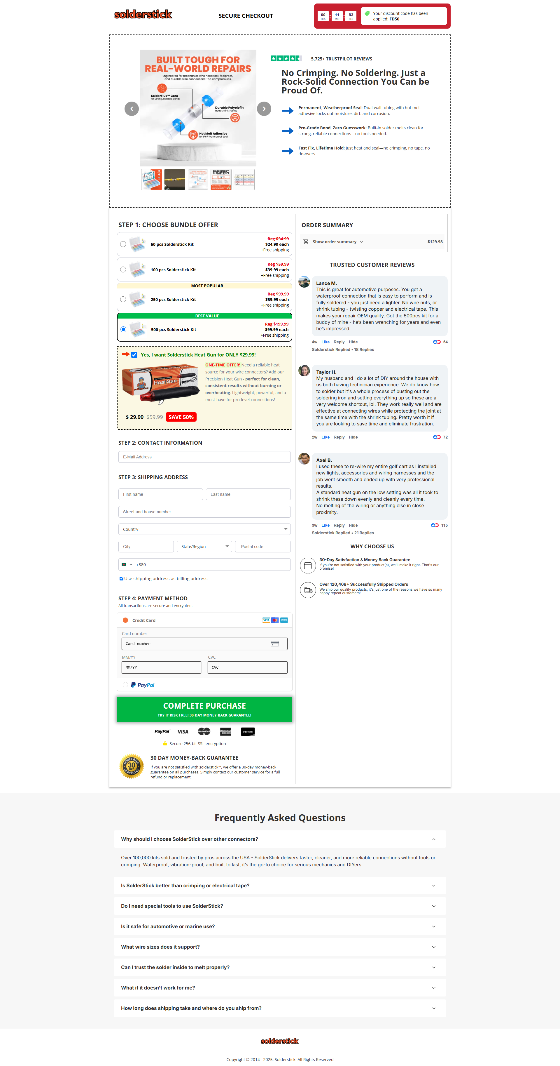High-converting funnelish Checkout page checkout page design ecommerce landing page funnelish landing page gempages illustration landing page pagefly replo shopify shopify developer shopify landing page ui ui design web page design