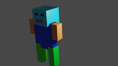 First 3d character
