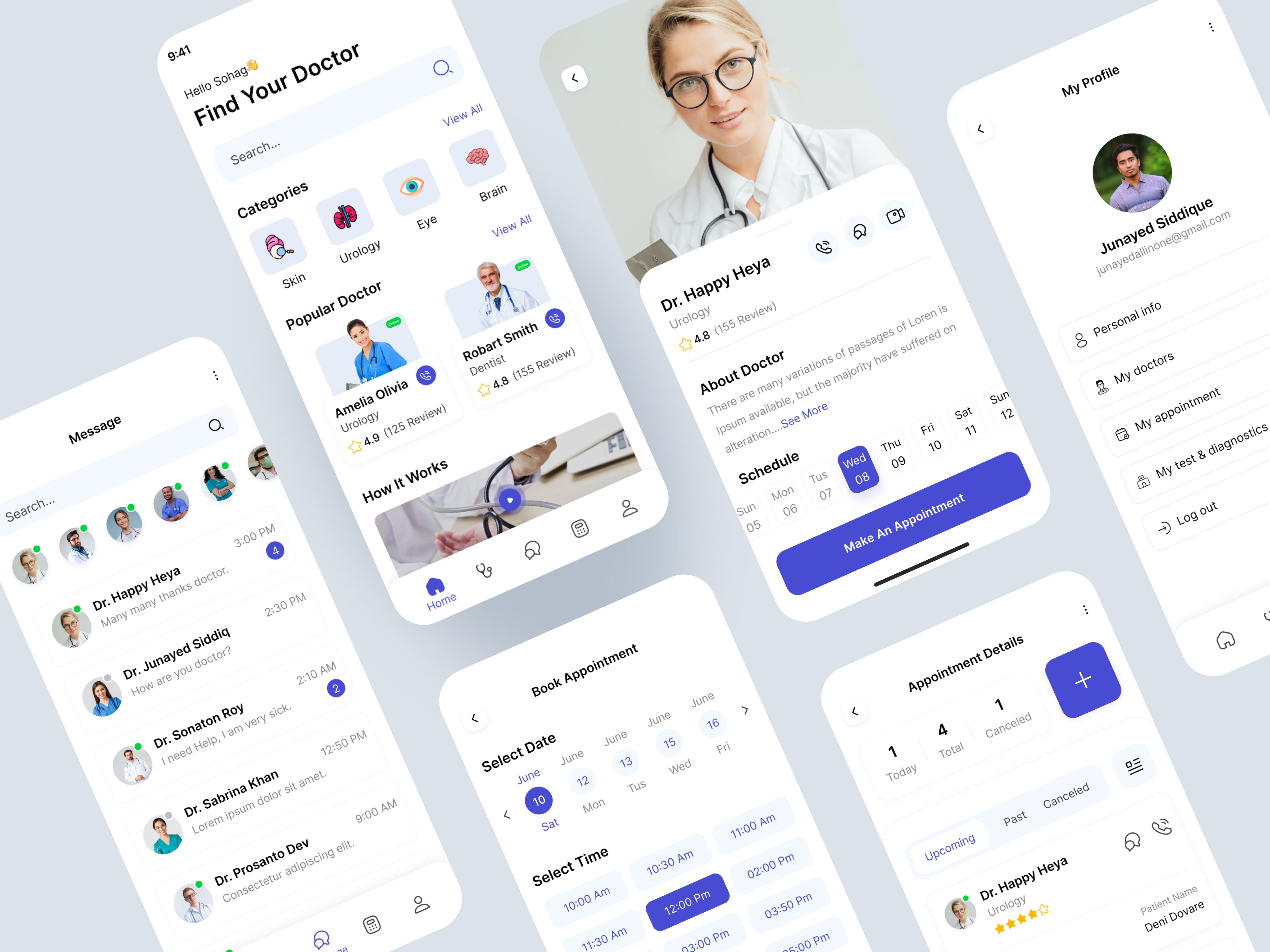Example of Mobile App UX UI Design