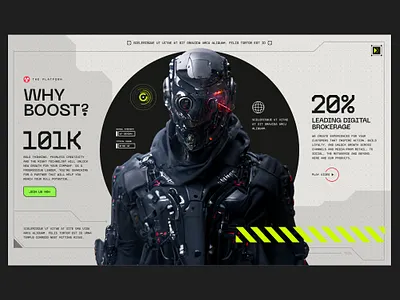 Boost - NFT Marketplace Landing Page by Sunhung 3d animation art direction branding graphic design ho chi minh city illustration motion graphics sun hung sunhung typography ui ux viet nam web design