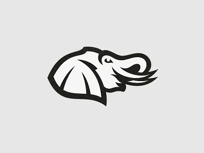 Elephant animal logo brand identity branding brandmark custom logo design elephant elephant logo graphic design graphic designer identity identity design identity designer illustration logo logo design logo designer logo mark mark