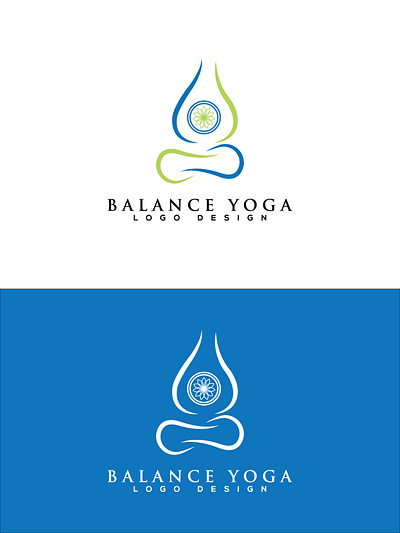 Balance Yoga app icon balance yoga branding design graphic design icon logo motion graphics vector