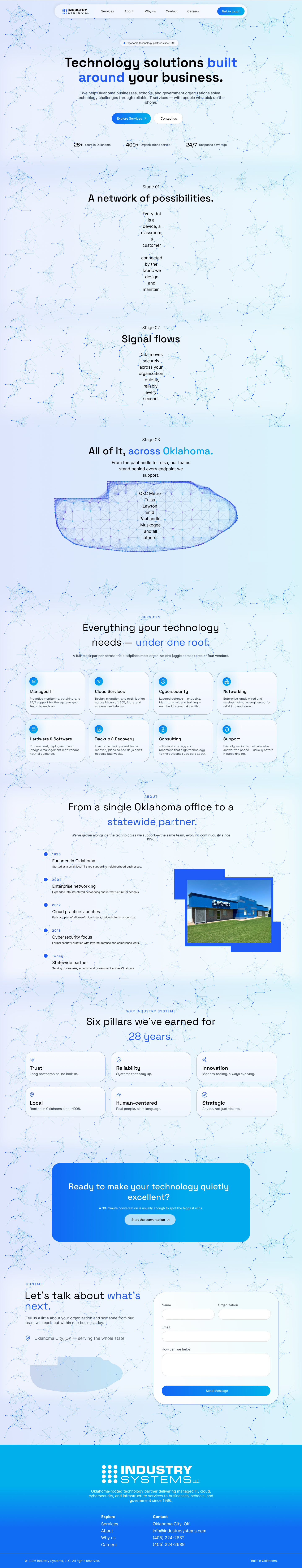 Technology Webpage design animated webpage app branding clean design design figma graphic design illustration landing page design logo modern webpage product design technology technology webpage design typography ui uiux design ux vector