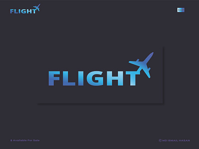 FLIGHT APP LOGO DESIGN branding flight app logo design flight logo graphic design illustrator logo