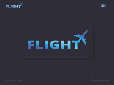FLIGHT APP LOGO DESIGN branding flight app logo design flight logo graphic design illustrator logo