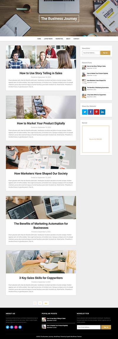 Businessly - A Free WP Theme for Business & Corporate Websites business corporate download free template theme website wordpress wp