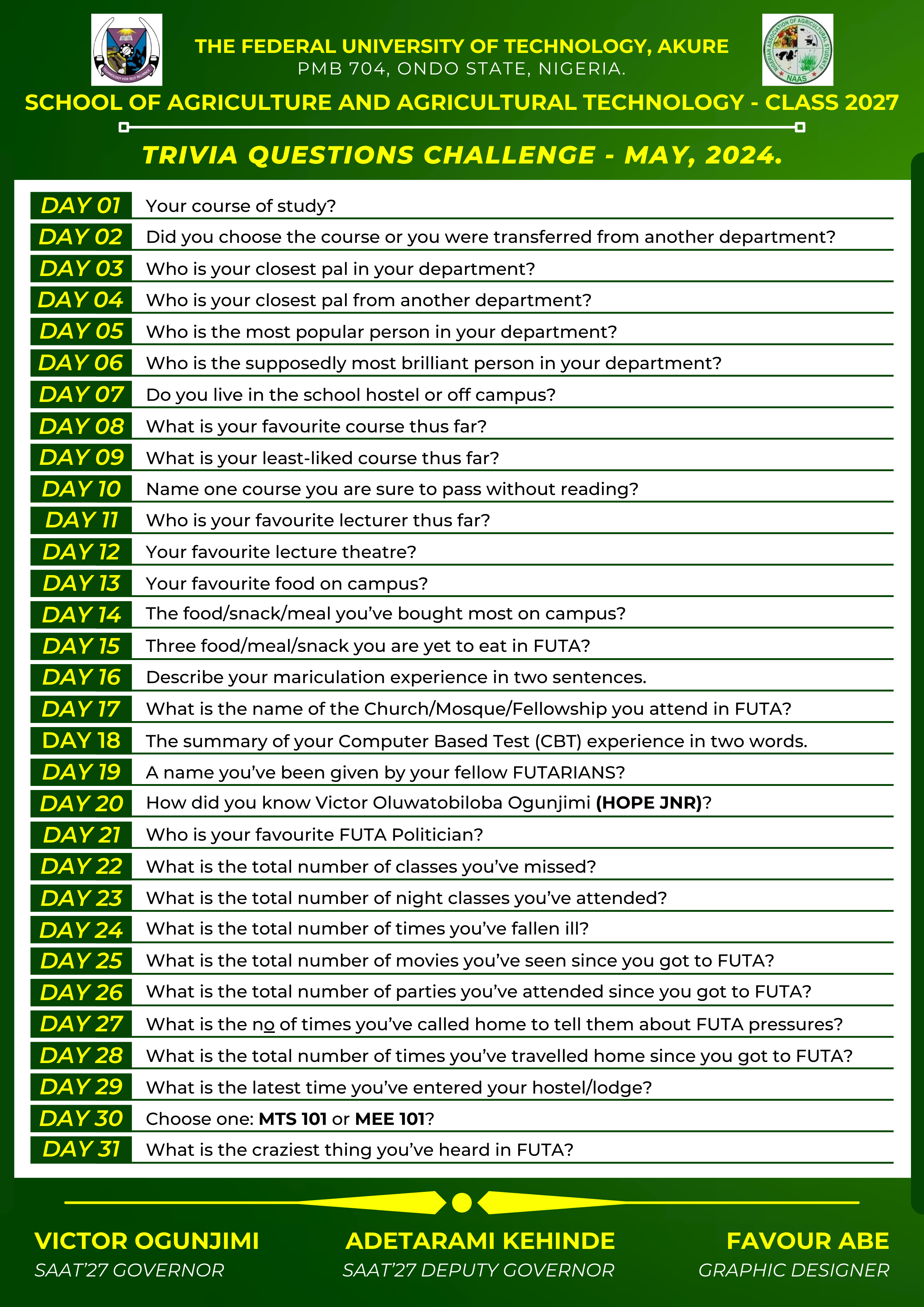 SAAT'27 - SOCIAL MEDIA POSTER branddesign creativeprocess designgrowth designjourney graphicdesign typography visualdesign
