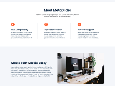Meet MetaSlider - A Slider / Slideshow WordPress Theme blog elementor free header landing page metaslider slider slideshow theme website wordpress wp
