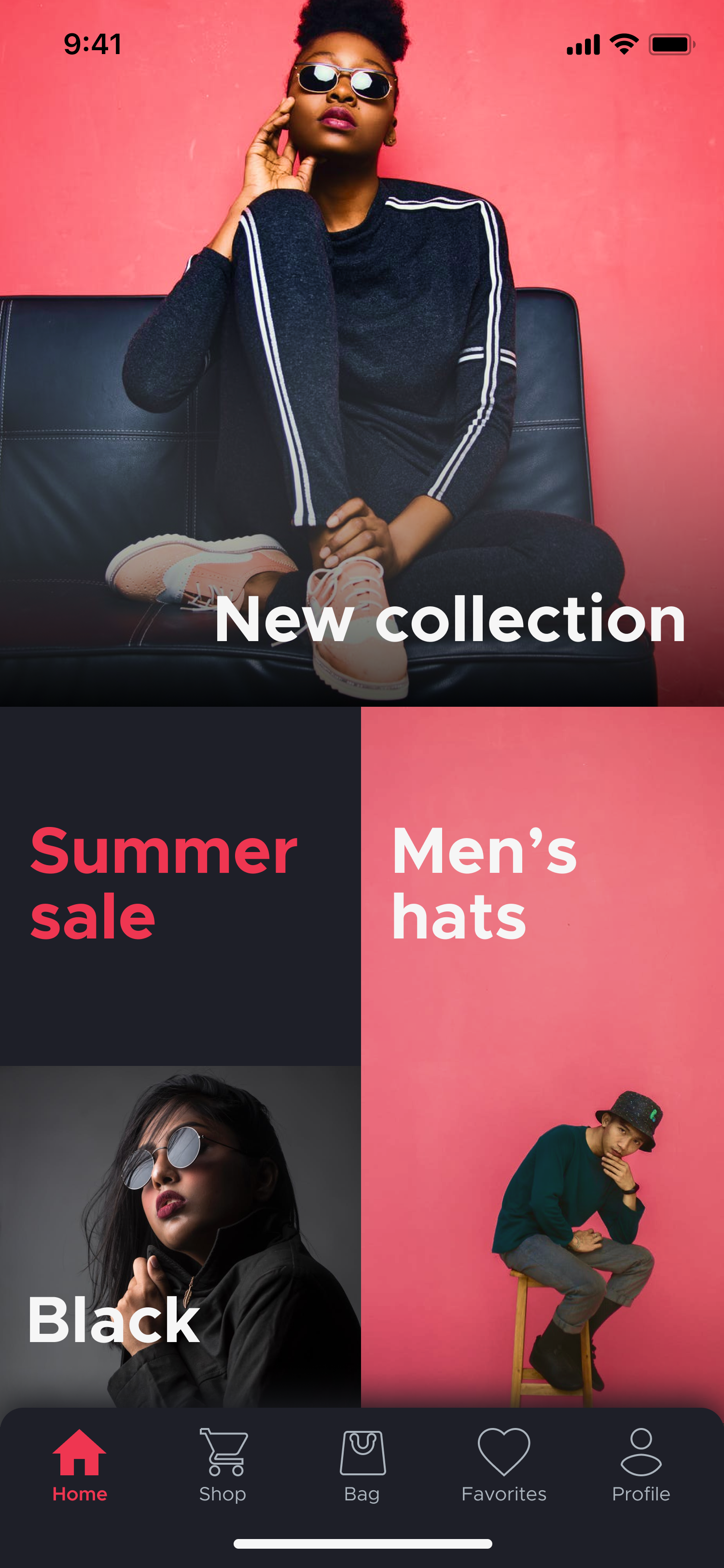 Design concept for an ecommerce mobile application branding design minimal saas design ui vouchers