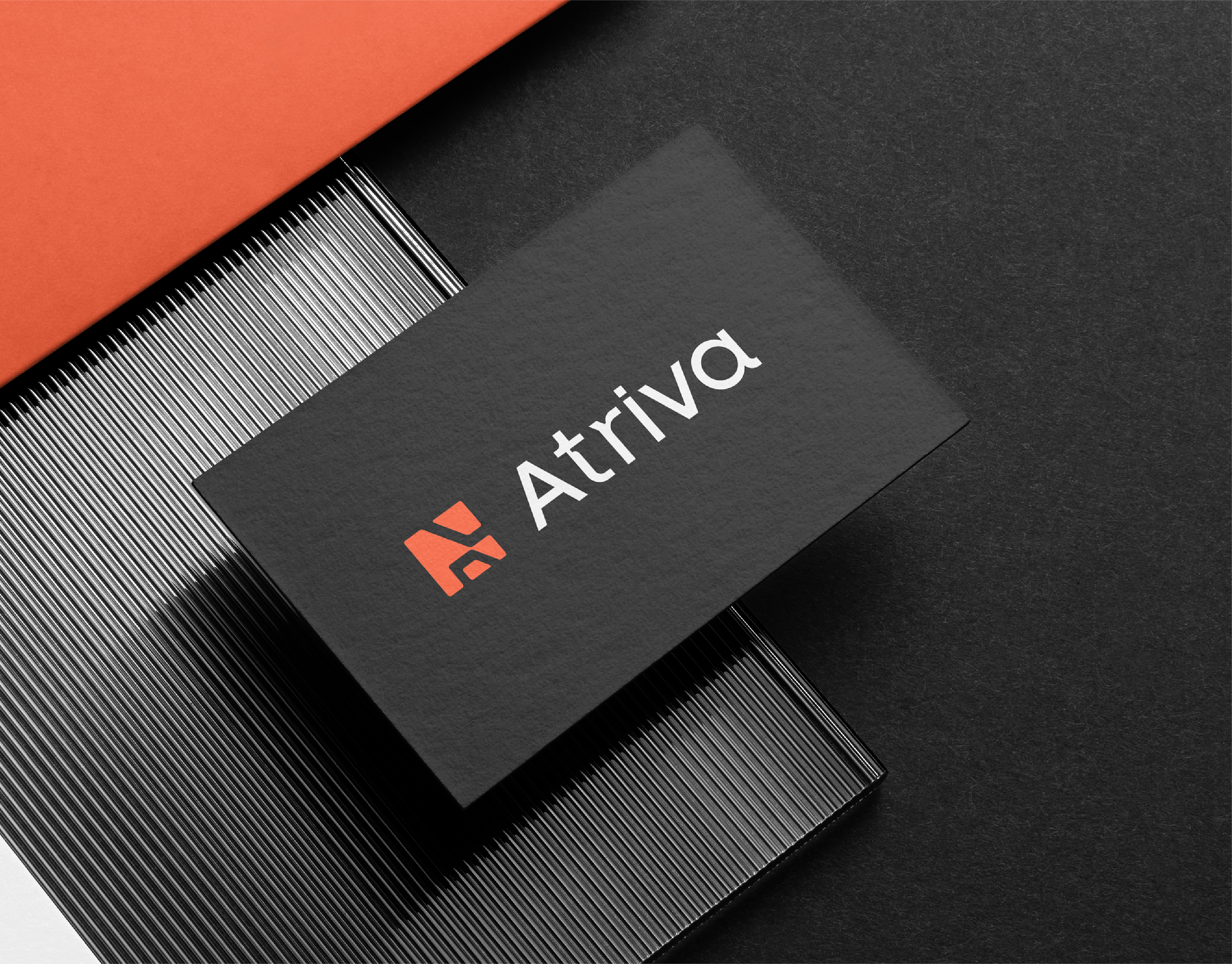 Atriva Real Estate Logo & Brand Identity Design a a logo brand identity branding construction corporate identity identity lettermark logo logo design logomark mark minimalist logo monogram real estate real estate branding startup logo symbol visual identity