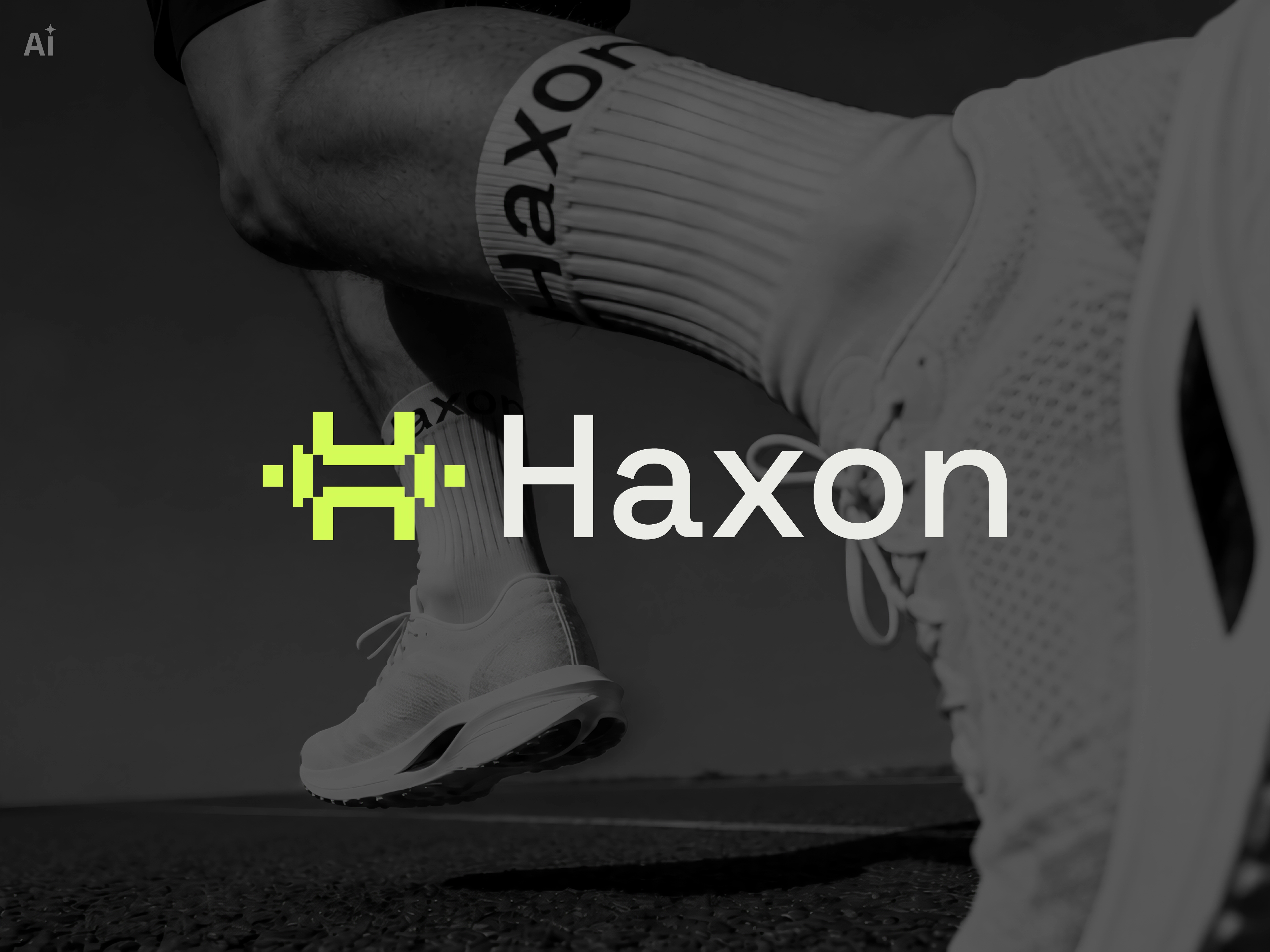Haxon - Logo and Visual Design System arrowdia brand identity branding branding system capcut design studio fitness fitness branding logo logo design sports visual design visual identity