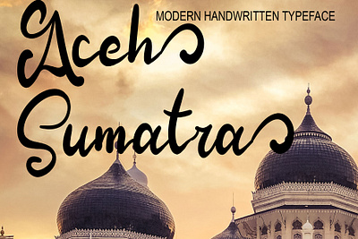 Aceh Sumatra 3d animation branding design font graphic design handwriting handwritten handwritten fonts illustration logo motion graphics typeface typography ui