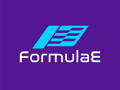 Formula E logo redesign branding concept graphic design logo logo redesign racing logo