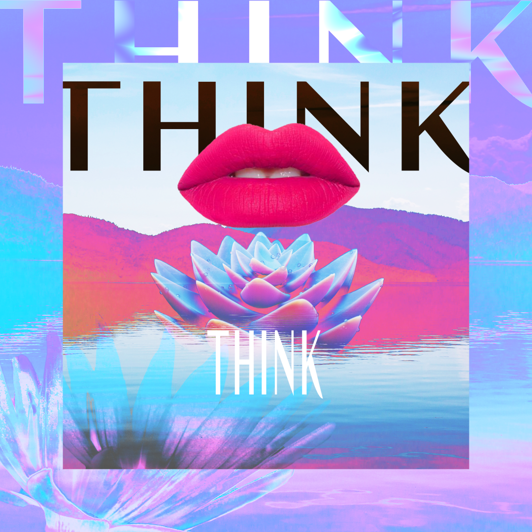 "Conversation with lotus".THINK animation branding design illustration web ілюстрація