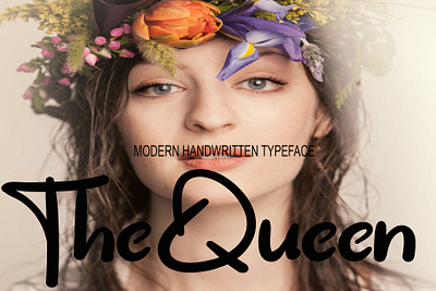 The Queen 3d animation branding design font graphic design handwritten fonts illustration logo motion graphics typeface typography ui