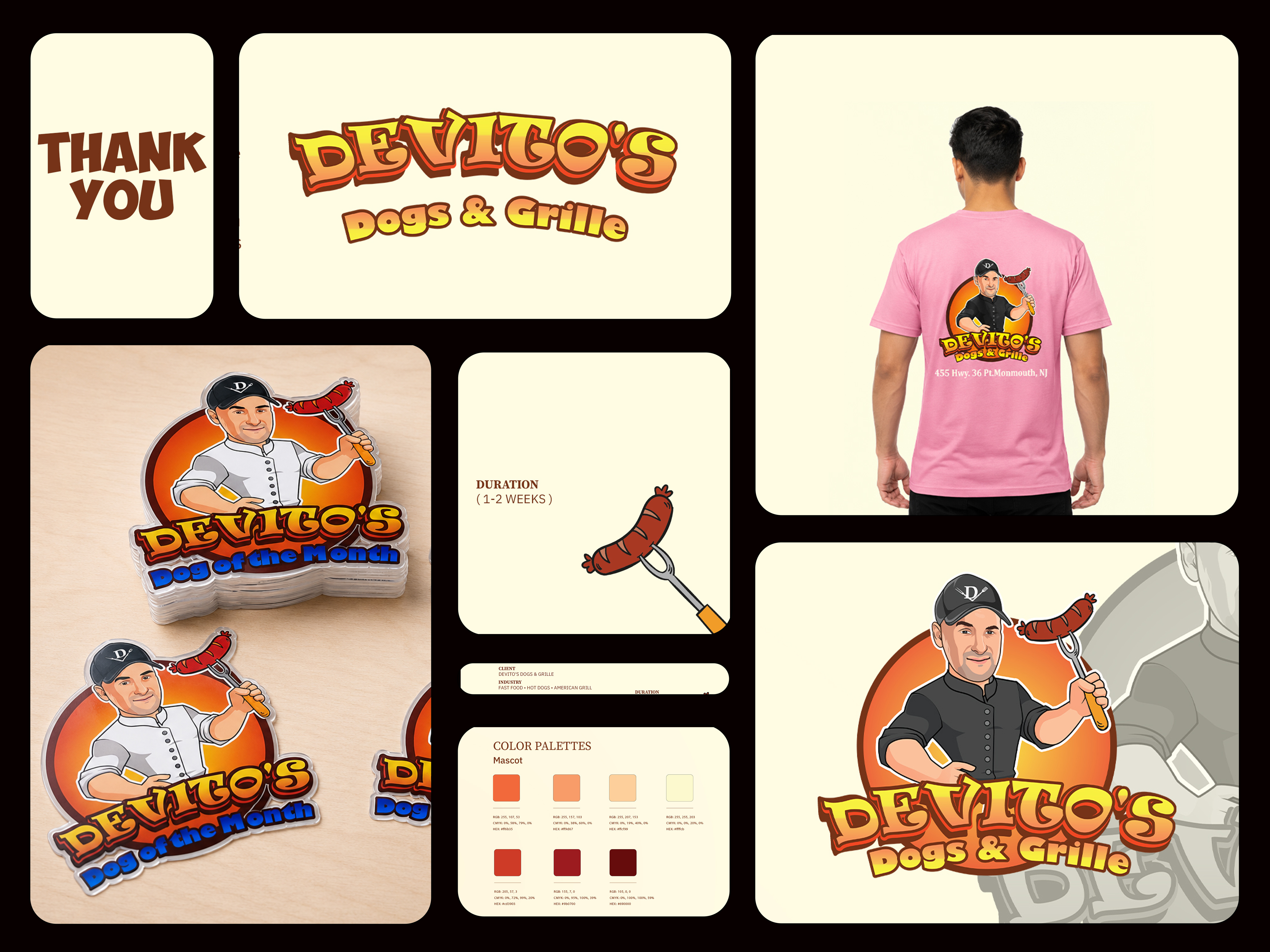 BRANDING PROJECT branding graphic design logo mascot vector