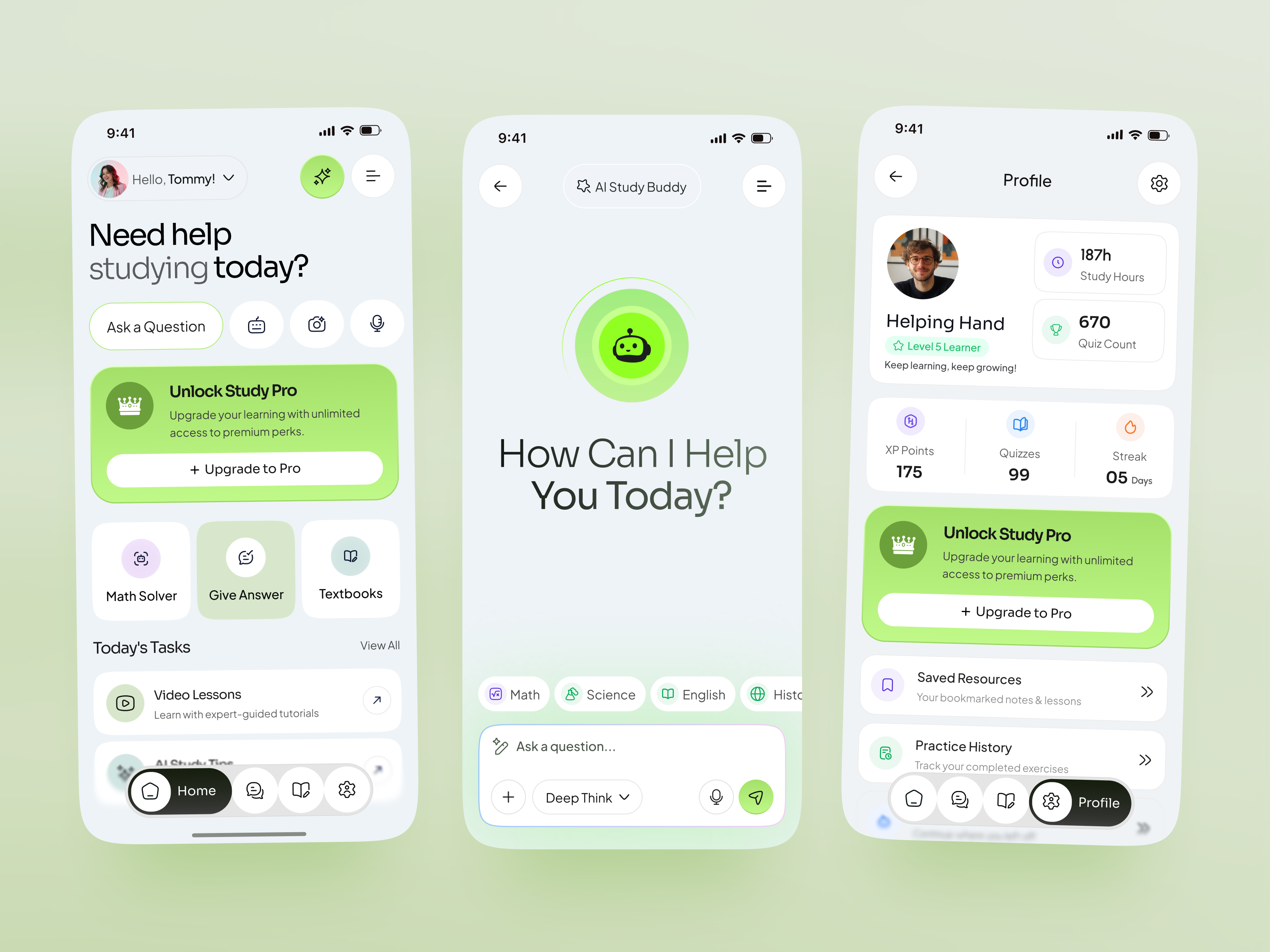 Brainly Mobile App Redesign | AI Study Assistant UI/UX ai ai assistant ai study app ai tutor app app redesign brainly redesign design edtech ui education app homework app interface mobile app ui saas startup student app study assistant ui ux web