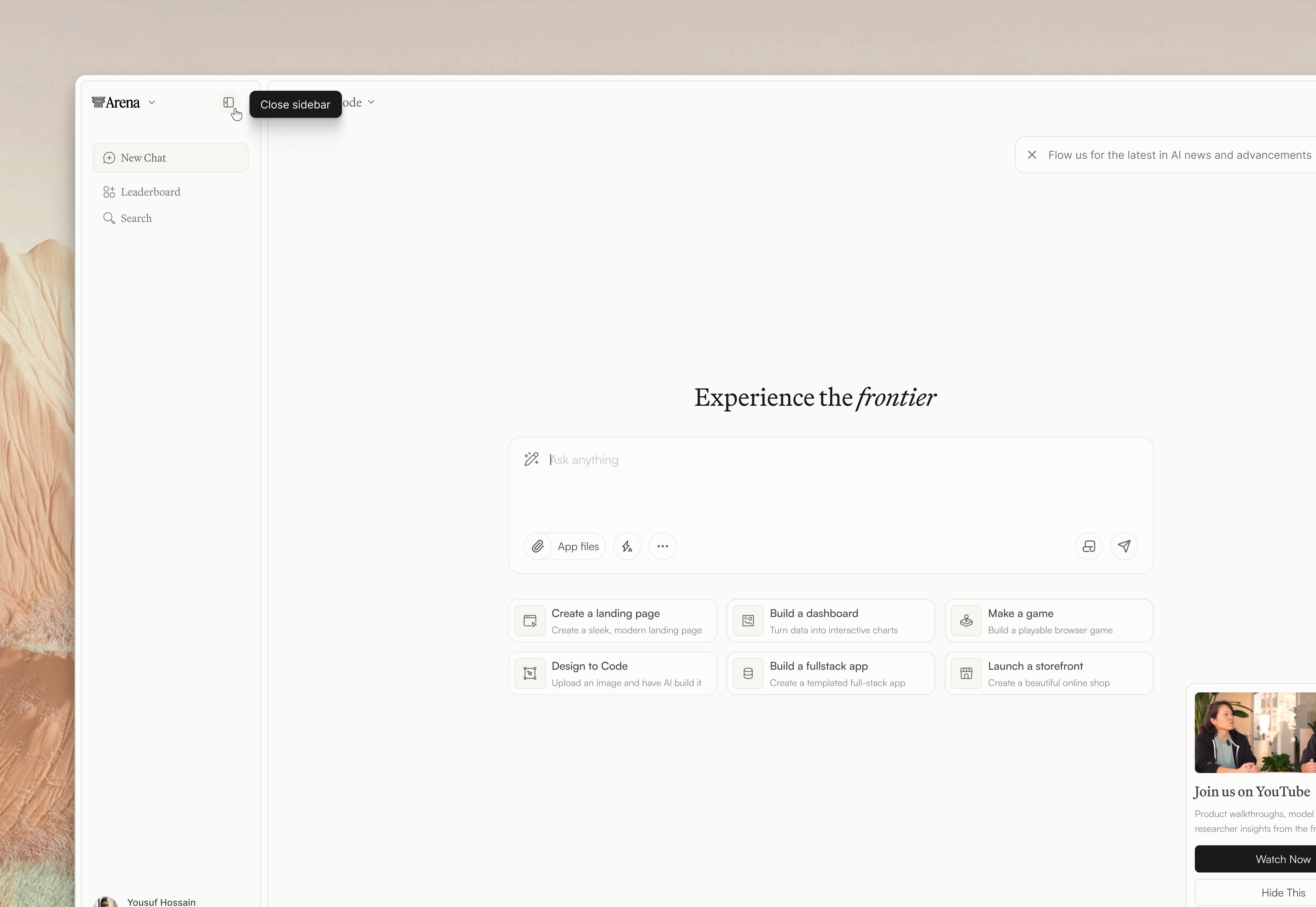 AI Chat Dashboard ai ai assistant dashboard ai chat ai chat dashboard ai chat interface ai chat platform ai chat ui ai chatbot ai product ai workspace chatgpt ui dashboard design web design