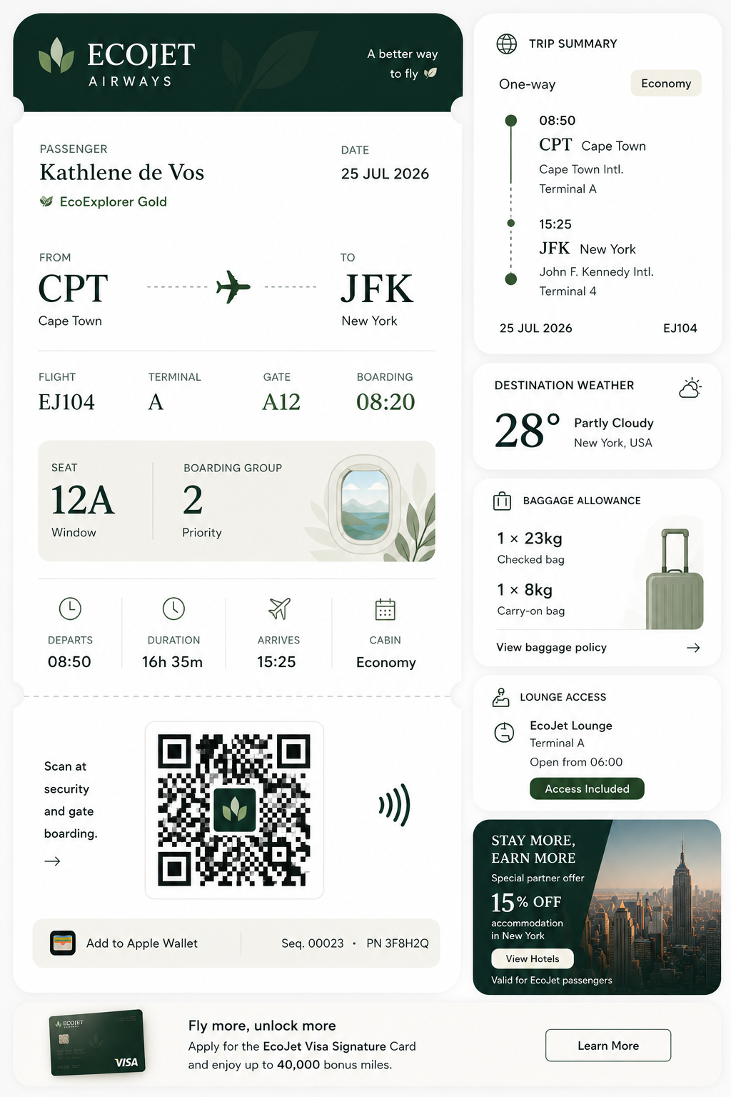 Boarding Pass – Daily UI Challenge #024 100daysofui airline barcode boarding pass dailyui dailyui 024 dailyui challenge dailyui challenge 024 dailyui challenge024 dailyui024 dailyuichallenge dailyuichallenge024 designchallenge flight app flight booking mobile app thegurufox ticket design travel app travel ui