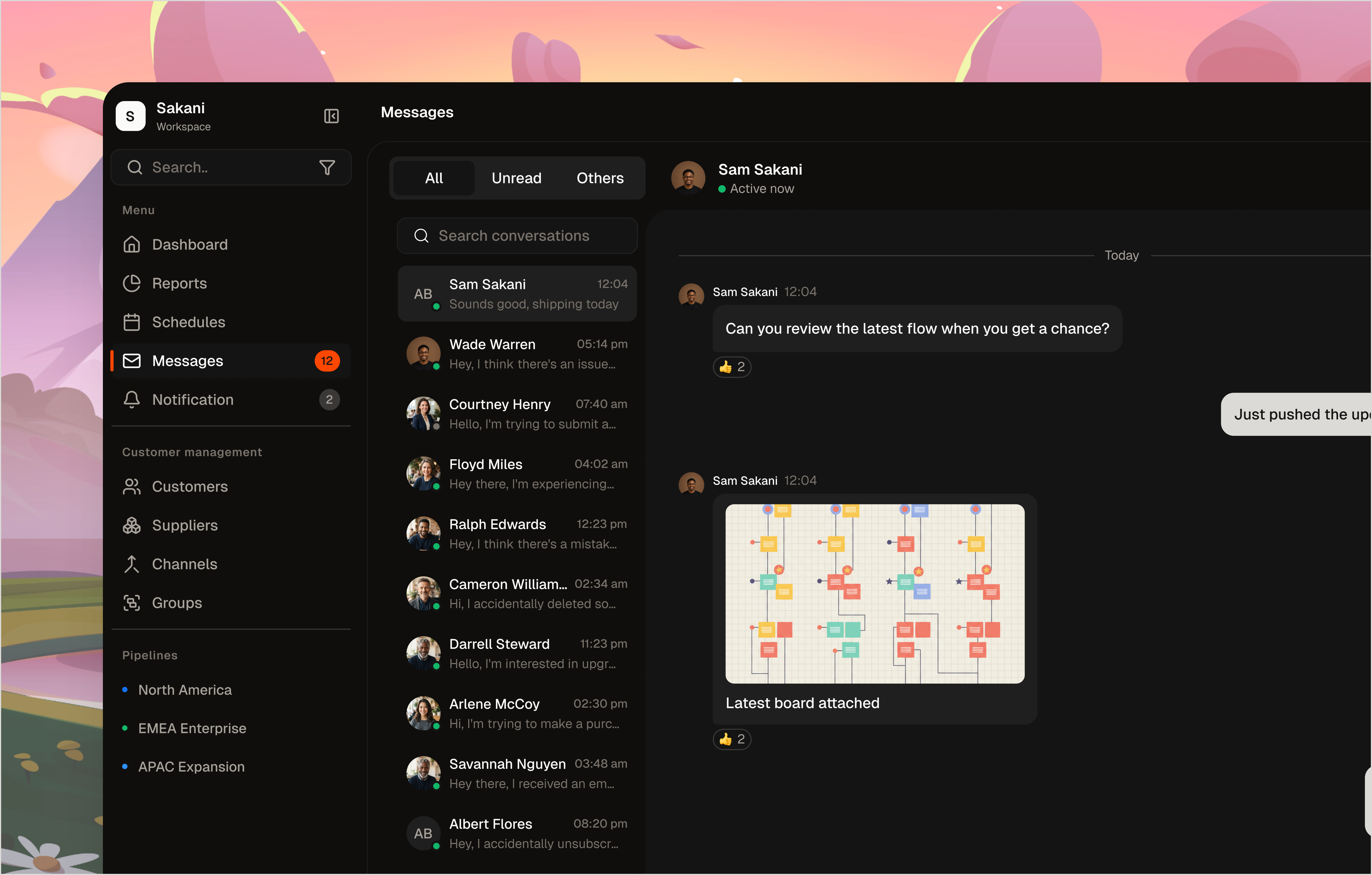 Chat & Messaging — Sakani Design System dashboard design design system saas ui uiux