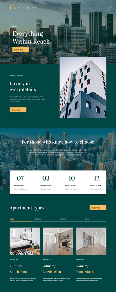 Real Estate Business Website